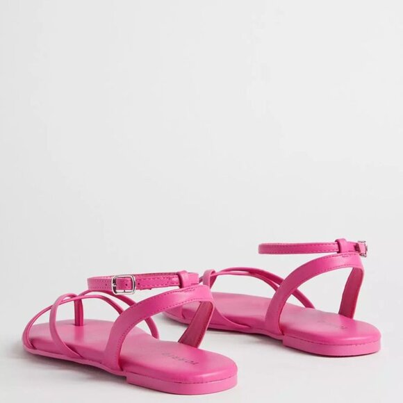 Torrid WW Strappy Fuschia Sandal Sz 12 NWT - Picture 6 of 11